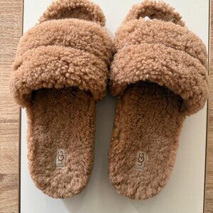 Original UGG Women's Cozetta Curly Slipper Chestnut USA Size 10; EU Size 41